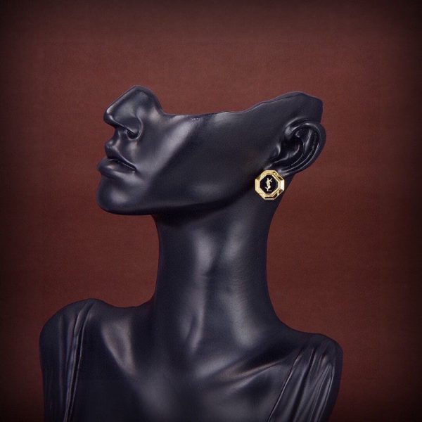 18K Saint Gold Earrings - 图片 2