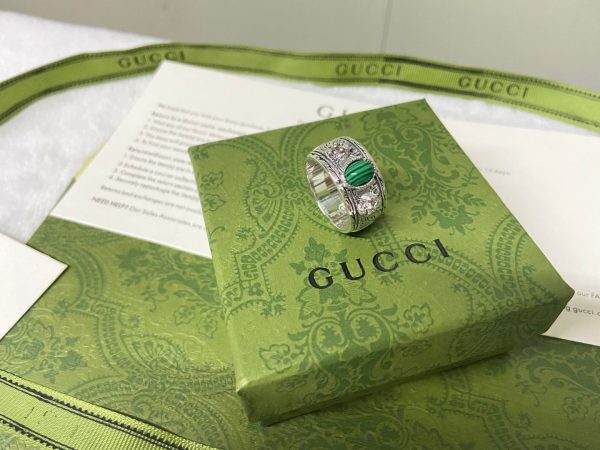 Double G Feline Garden Green Ring - 图片 11