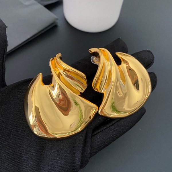 18K Saint Gold Earrings - 图片 7