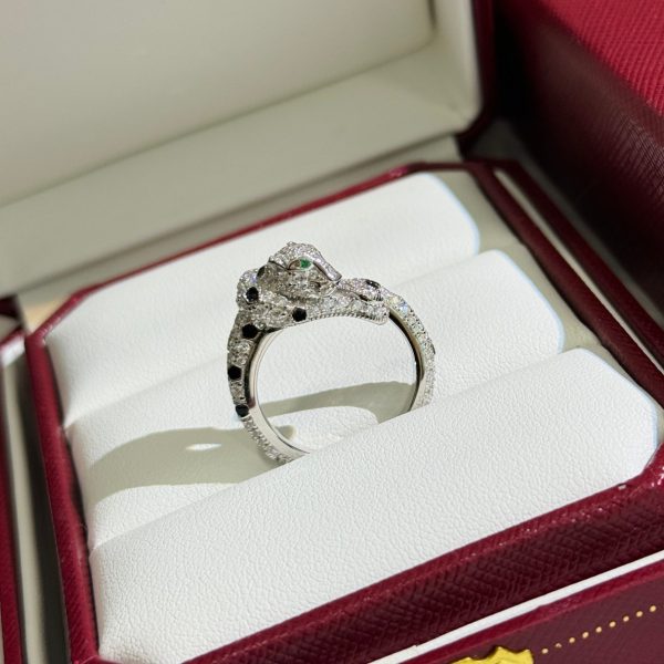 18K Panthère De Diamond Ring - 图片 7
