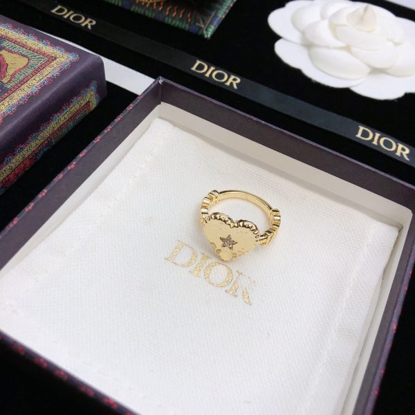 18K CD J'adior Heart Ring - 图片 6