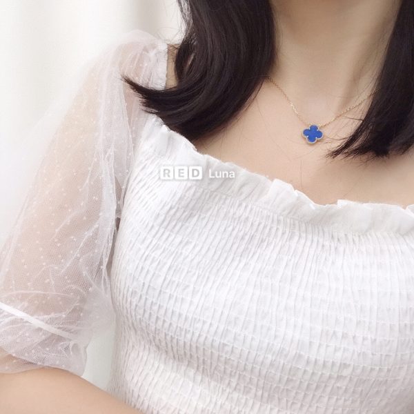 18K Vintage Alhambra Agent Pendant Necklace - 图片 3