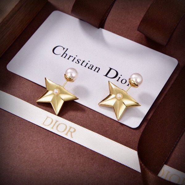 18K CD Tribales Star Earrings - 图片 11