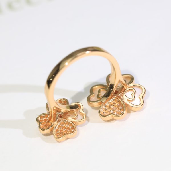 18K Cosmos Between the Finger Diamond Ring - 图片 7
