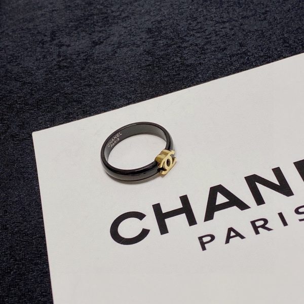18K CC Black Ring - 图片 8