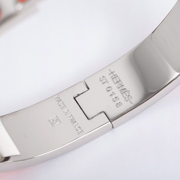 18K Clic H Orange Bracelet - 图片 12