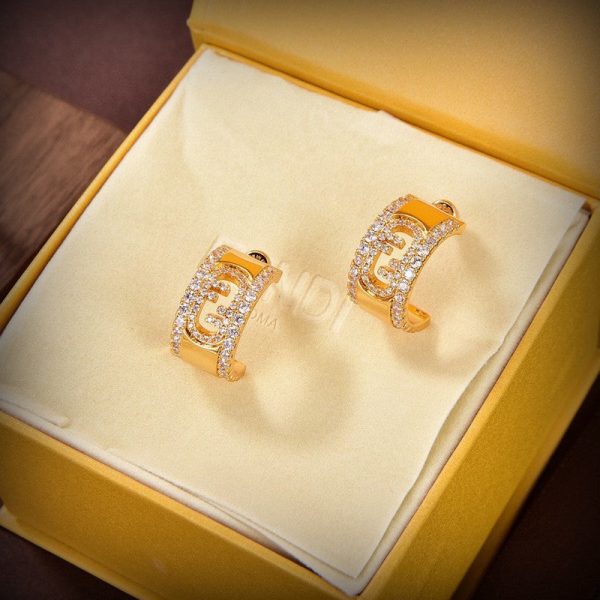 18K F O’Lock Earrings - Image 6