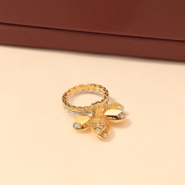 18K Grain De Café Ring - Image 6