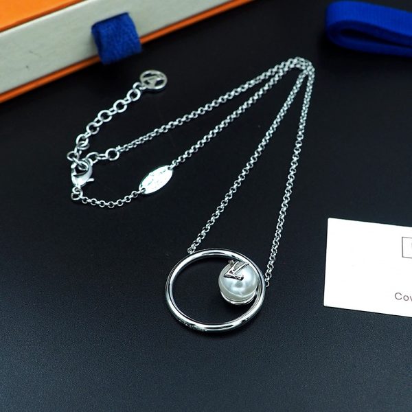18K Louis Eclipse Pearls Necklace - 图片 12