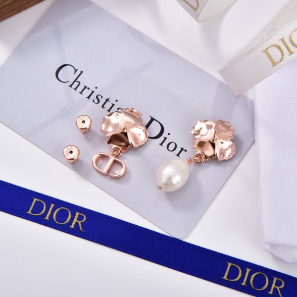 18K CD D-Millefiori Earrings - 图片 5