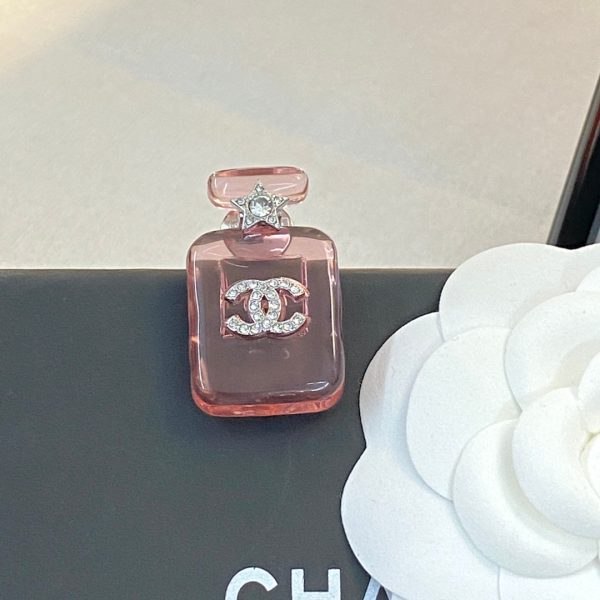 18K CC Perfume Color Bottle Brooch - Image 17