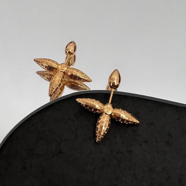18K Louis Louisette Stud Earrings - 图片 6