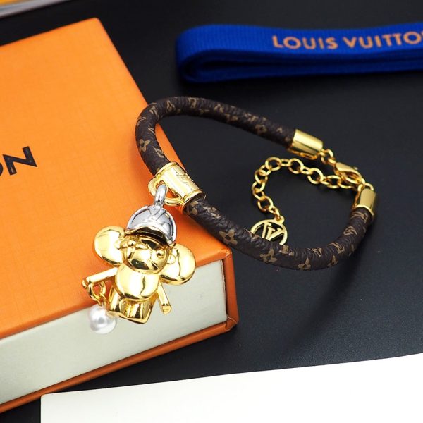 18K Louis Vivienne Pearls Bracelet - 图片 8