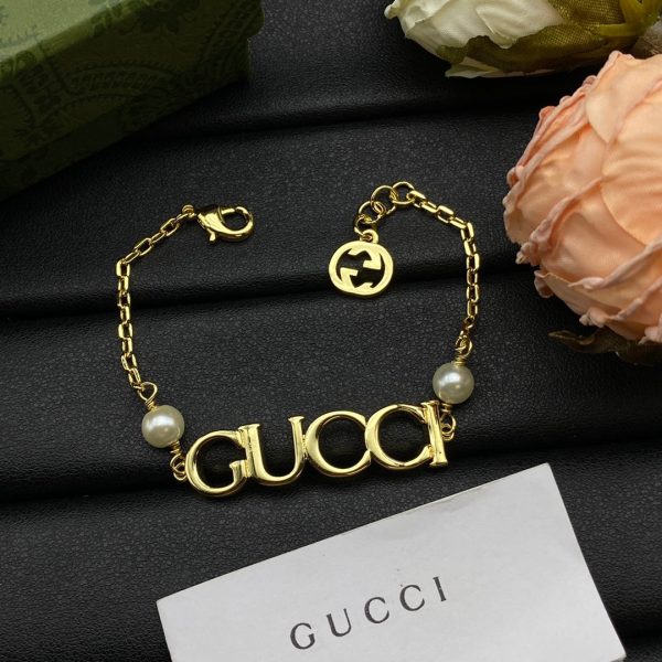 18K Double G Letter Bracelet - 图片 7