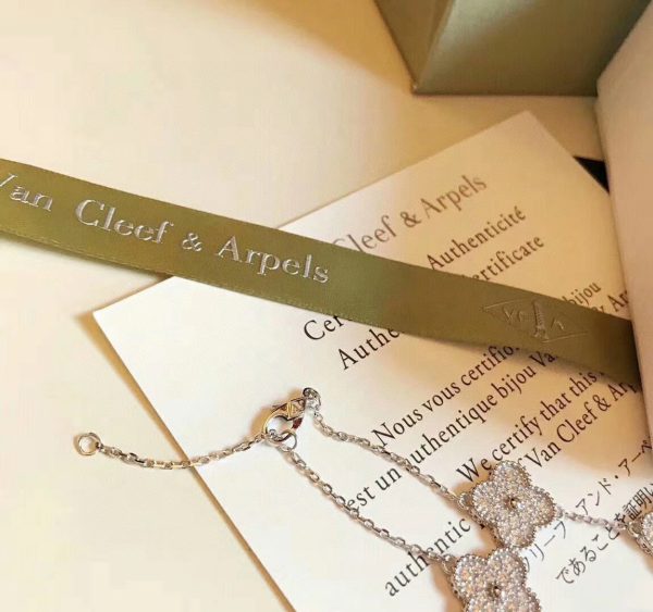 18K Vintage Alhambra 20 Motifs Long Necklace - 图片 7