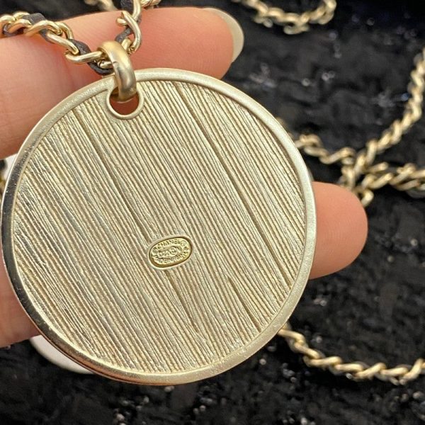 18K CC 22S Vintage Necklace - Image 6
