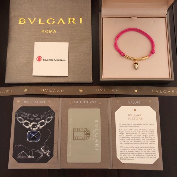 18K BV Serpenti Forever Pink Bracelet - Image 6