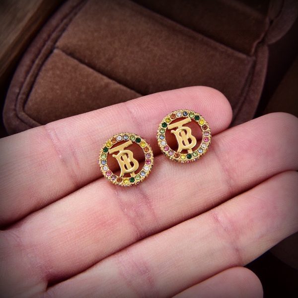 18K BB Color Crystals Earrings - Image 5