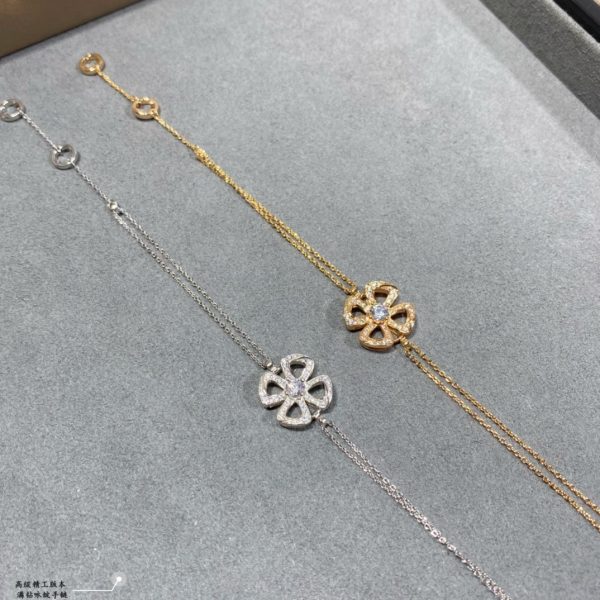 18K Fiorever Central Diamond Bracelet - 图片 9