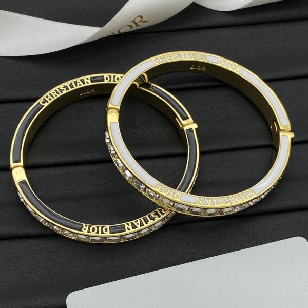 18K CD Night Code Bangle Bracelet - Image 13