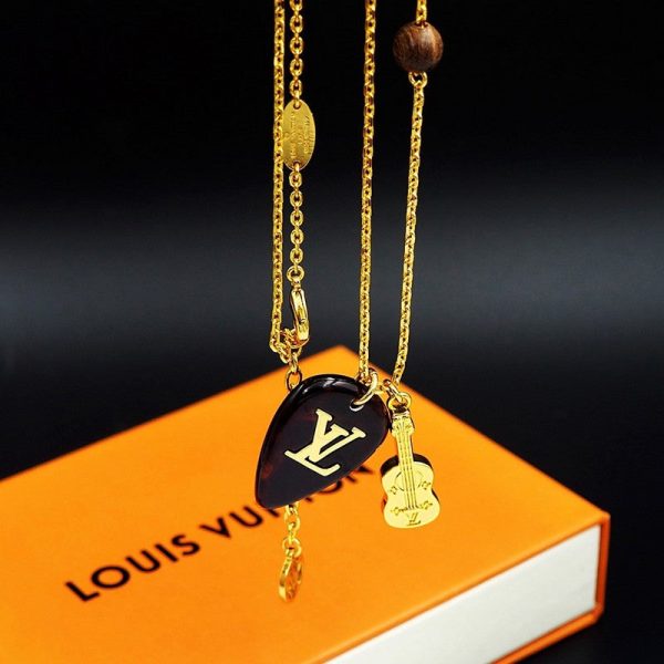 18K Louis Picks Pendant Necklace - 图片 7