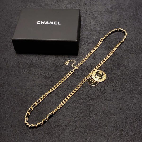 18K CC Yellow Gold Necklace - 图片 6