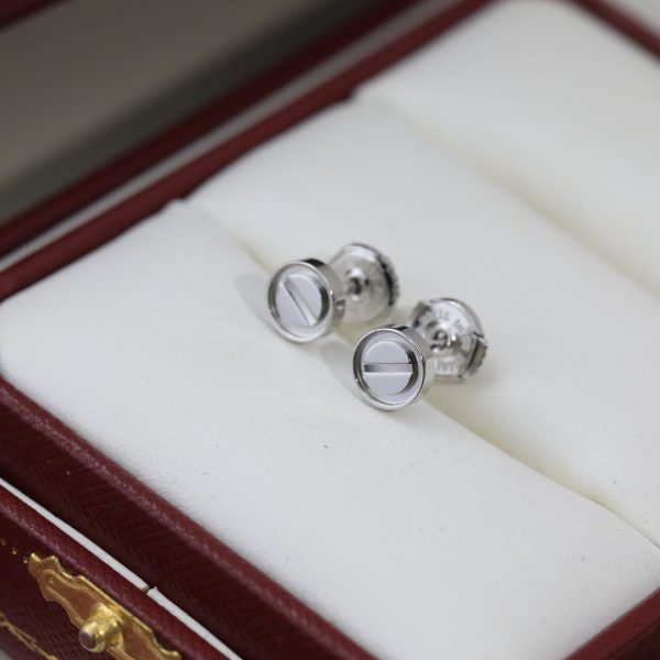 18K Love Earrings - 图片 6