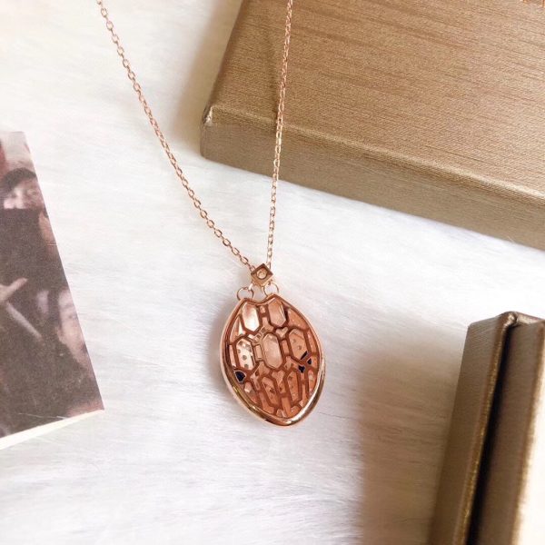18K BV Serpenti Malachite Necklace - 图片 6