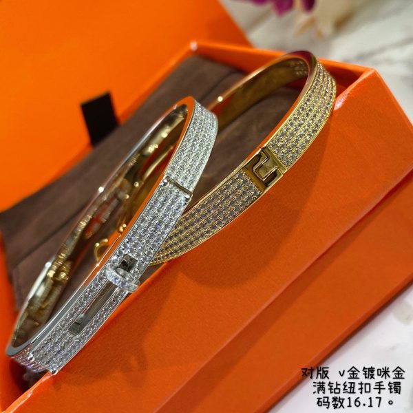 18K Yellow Gold Kelly Diamonds H Bracelet - 图片 11