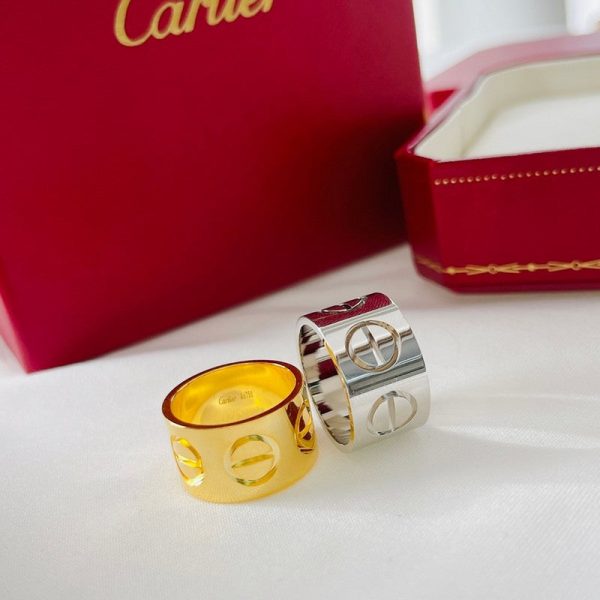 18K Love 11mm Ring - 图片 9