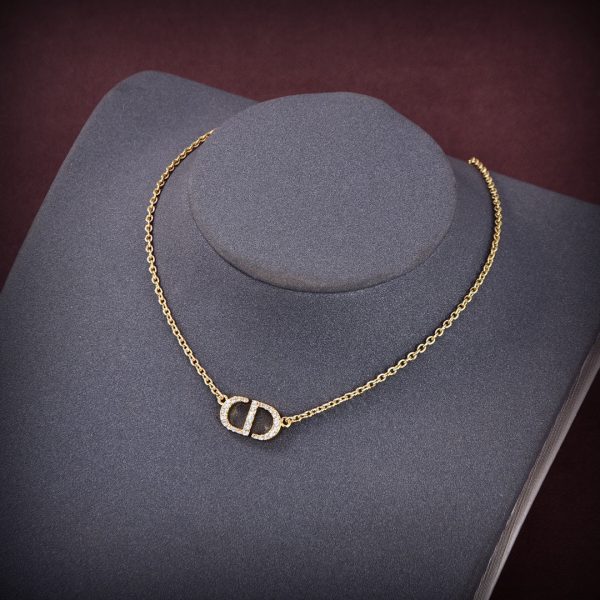 18K Petit CD Diamonds Necklace - 图片 2
