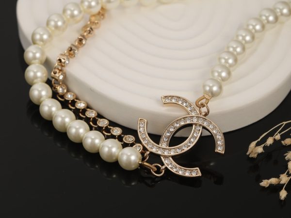 18K CC Pearls Necklace - 图片 6