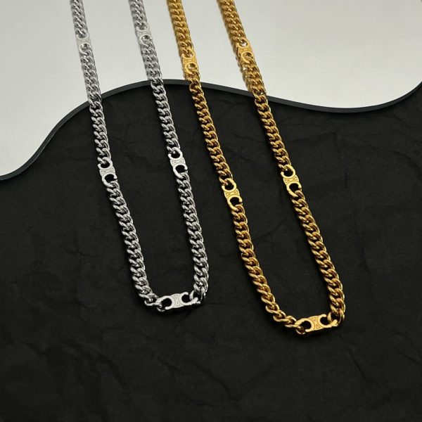 18K Triomphe Gourmette Chain Necklace - 图片 6