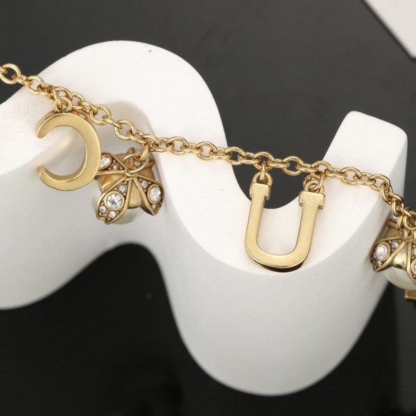 18K Double G Pearl Necklace - 图片 5