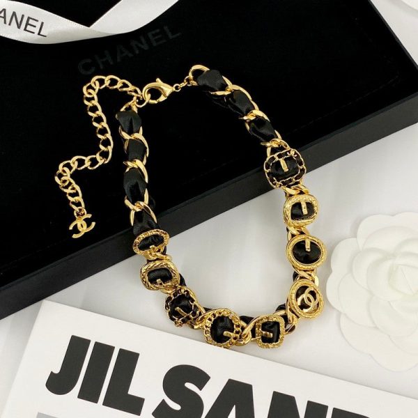 18K CC 2024 Leather Necklace - Image 6