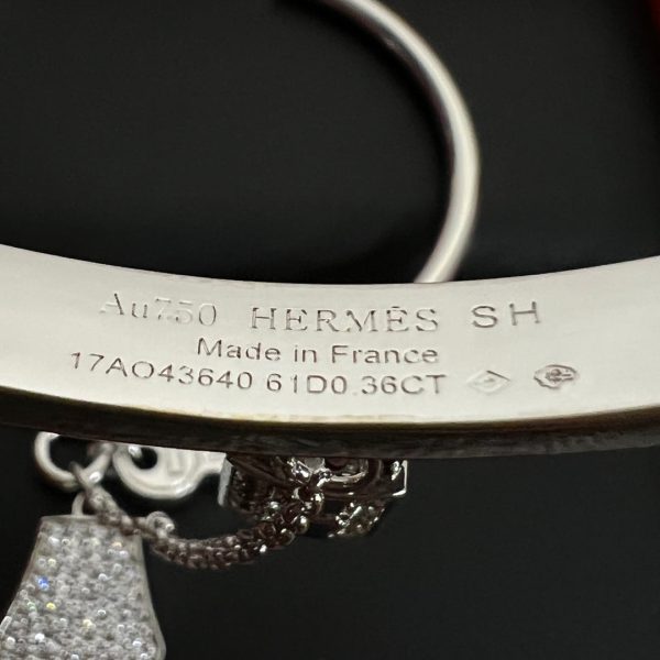 18K Kelly Clochette Diamonds H Bracelet - 图片 6