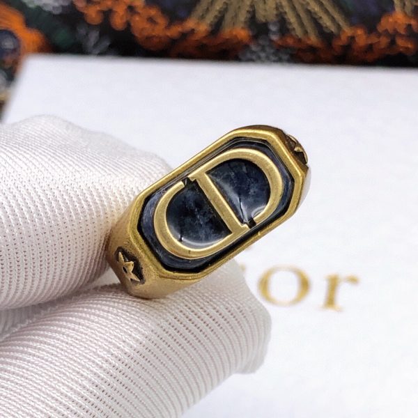 18K CD Vintage Ring - 图片 8