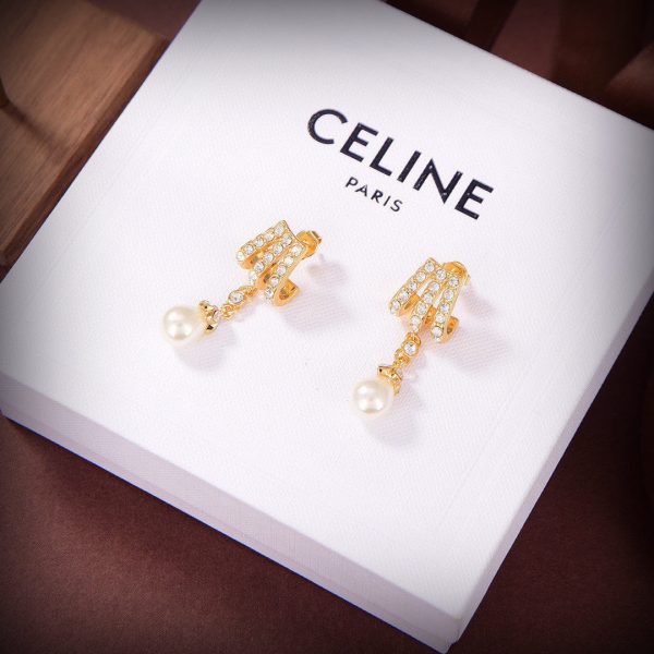 18K Triomphe Vintage Pearls Earrings - 图片 6