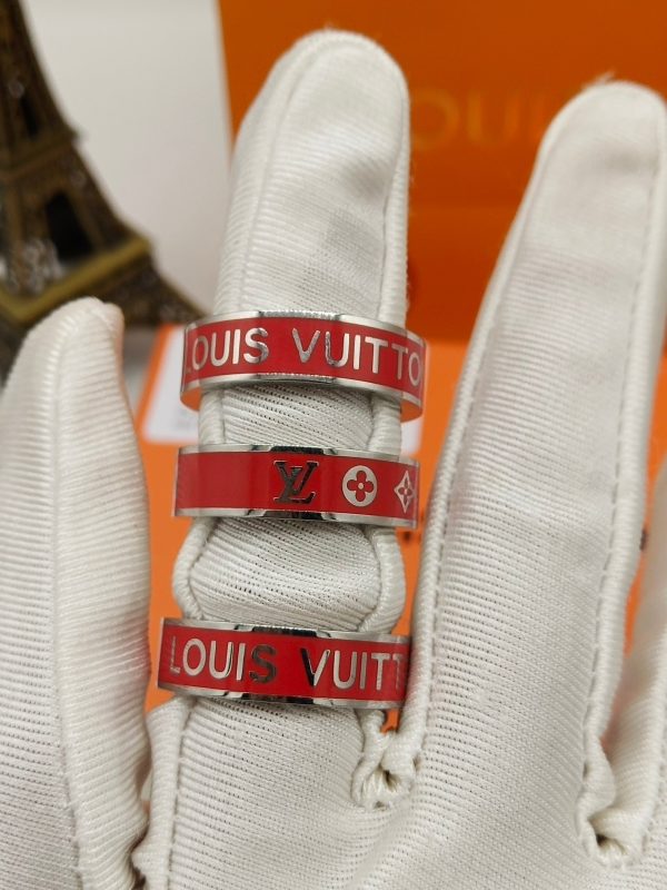 18K Louis Red Ring - 图片 2