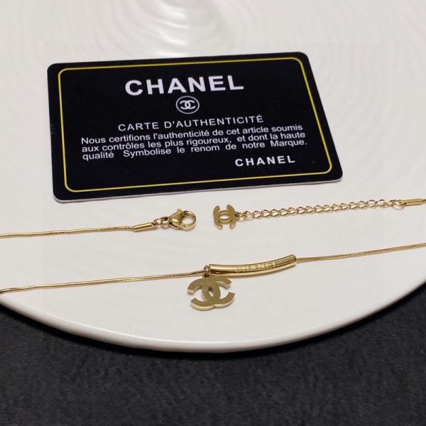 18K CC Gold Necklace - 图片 7