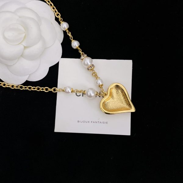 18K CC Pearls Chain Necklace - 图片 9