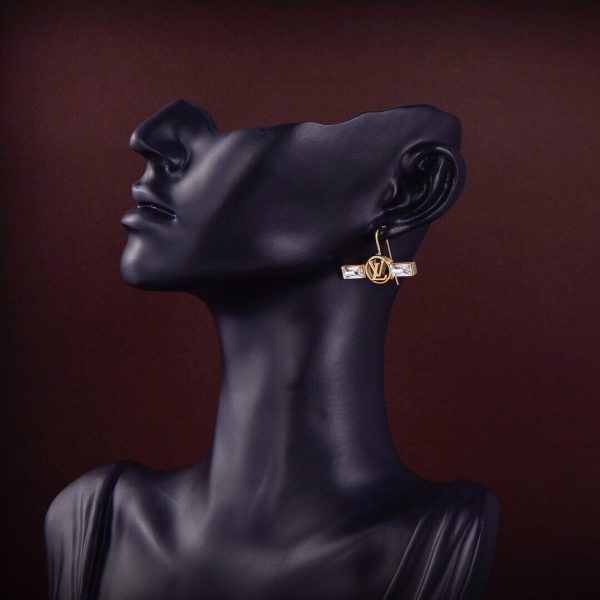 18k Louis Crystals Earrings - 图片 5