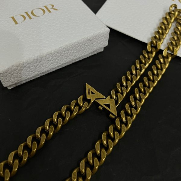 18K CD Diamond Chain Necklace - 图片 9