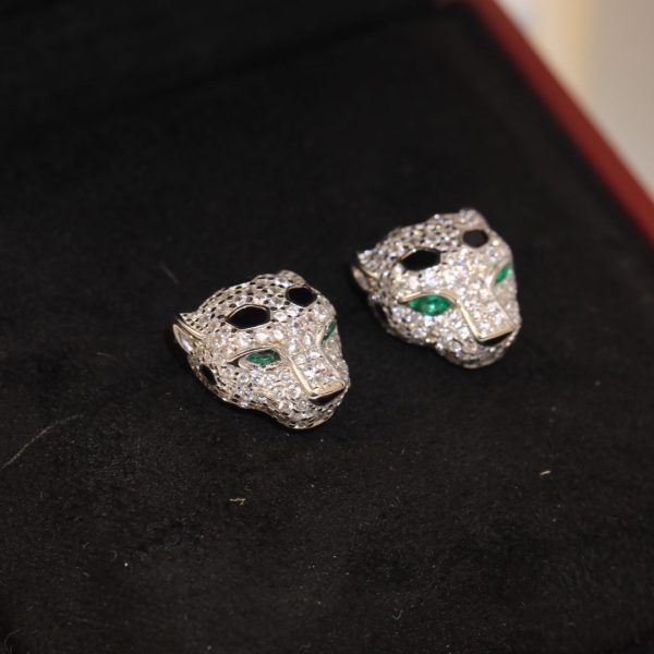 18K Panthère Earrings - 图片 8