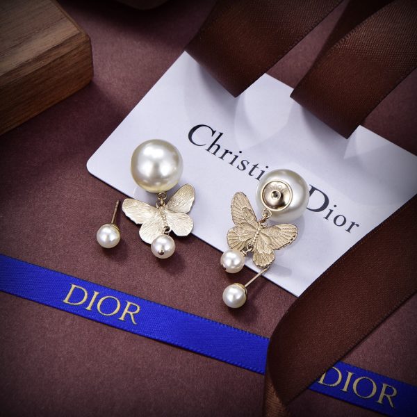 18K CD Tribales Pearl Earrings - 图片 6