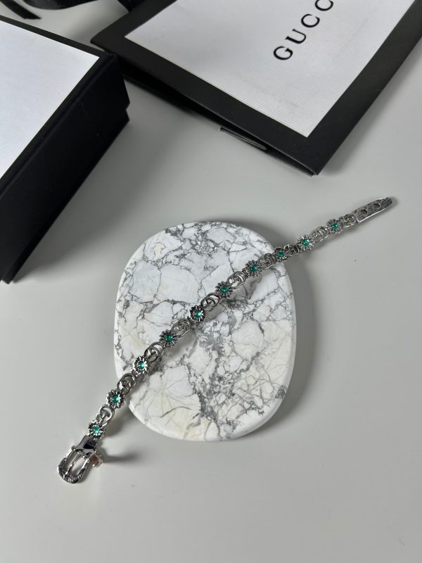 Double G Flowers Bracelet - 图片 6
