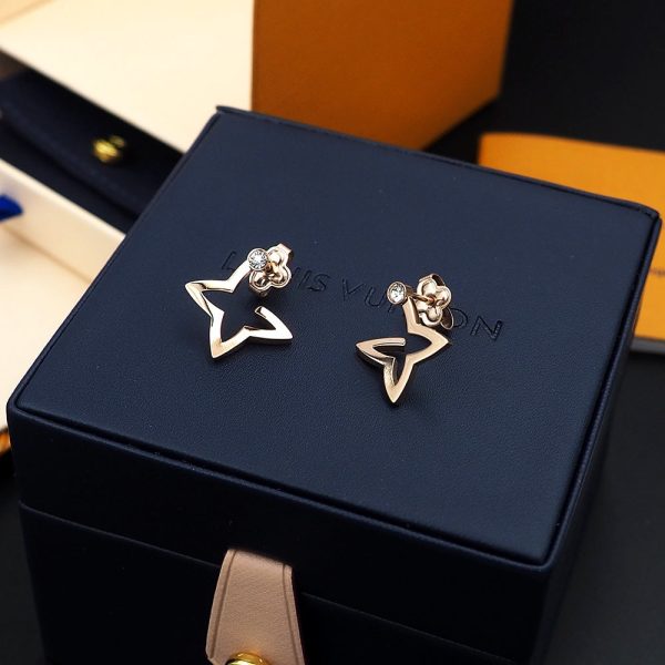 18K Louis Blossom Mini Hoops Earrings - 图片 7