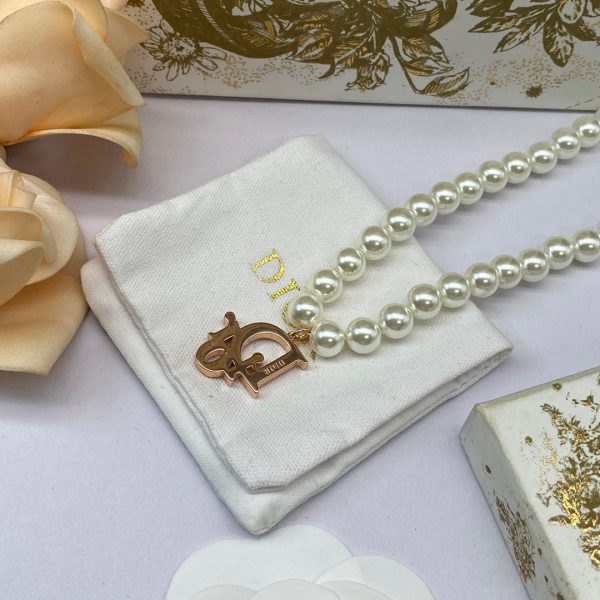 18K CD Pearl Necklace - 图片 7