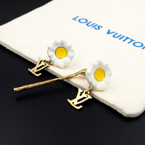 18K Louis Gardening Earrings - 图片 2