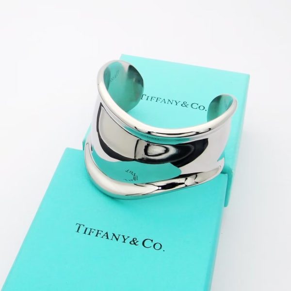 18K T Elsa Peretti Small Bone Cuff Bracelet - 图片 6